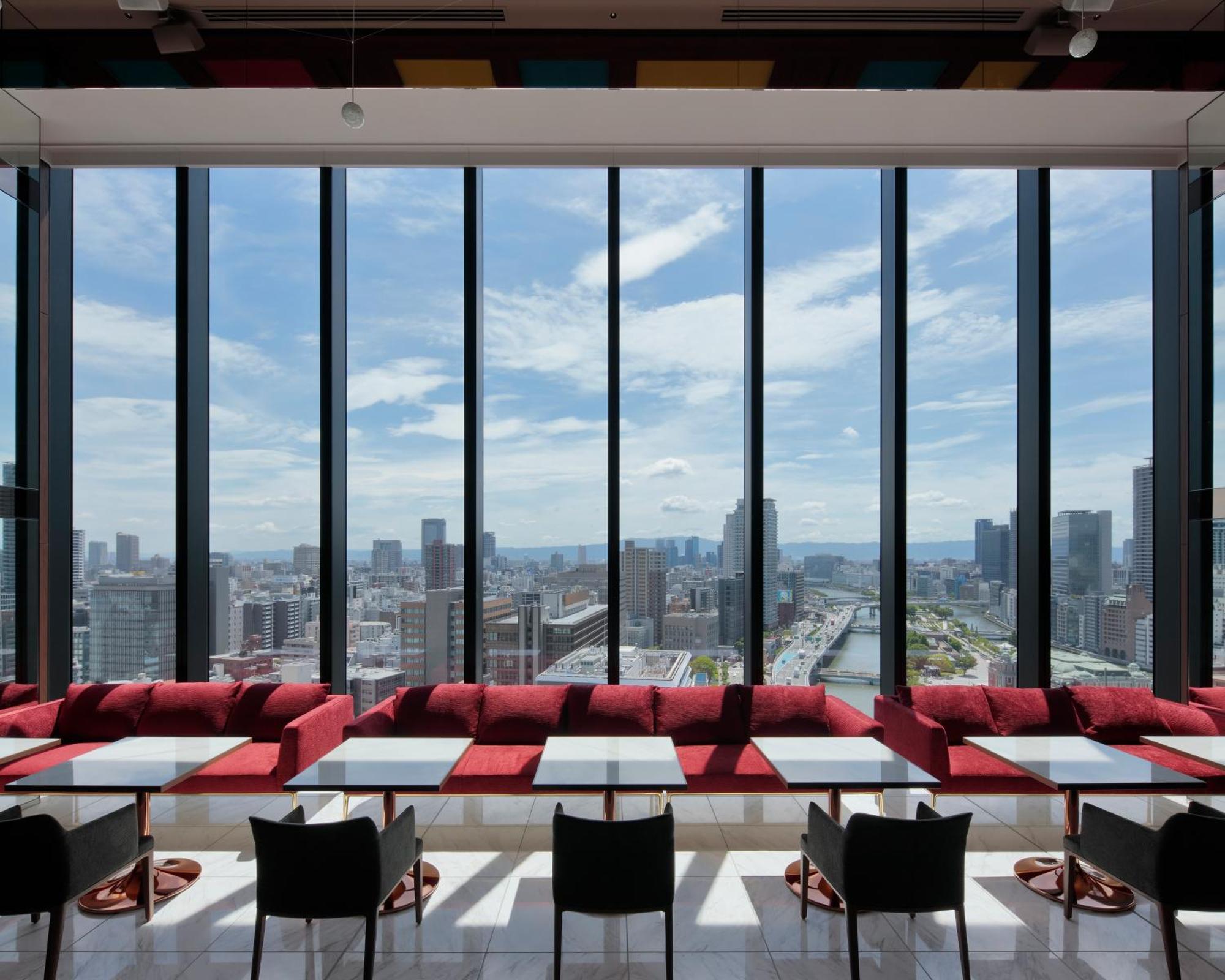 Candeo Hotels Osaka The Tower ภายนอก รูปภาพ View from the 360° Sky Bar