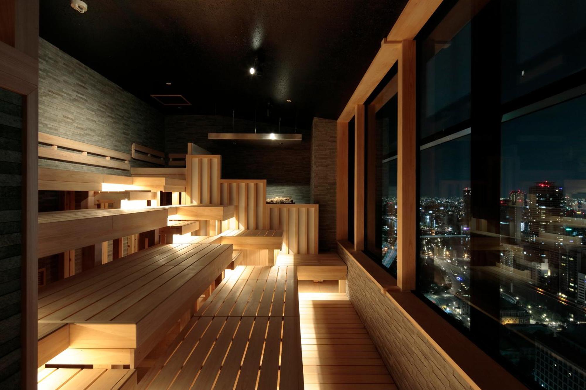 Candeo Hotels Osaka The Tower ภายนอก รูปภาพ A modern onsen in Tokyo